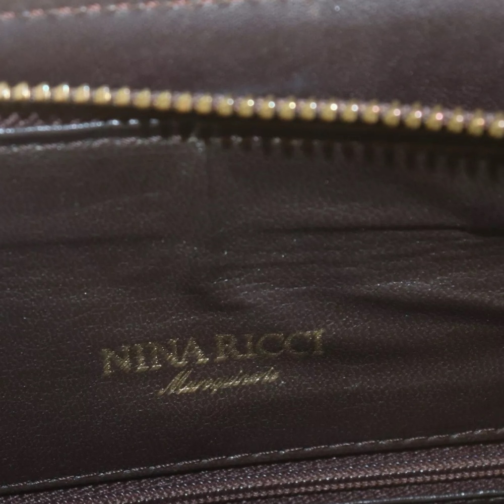 Authentic Nina Ricci Bag Maroquinerie Giraffe Pattern - Picture 7 of 10